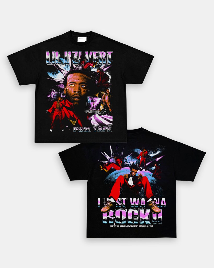 PINK TAPE UZI TEE - [DS] - VIBRAS® VIBRAS - GRAPHIC TEES - GAME CHANGERS