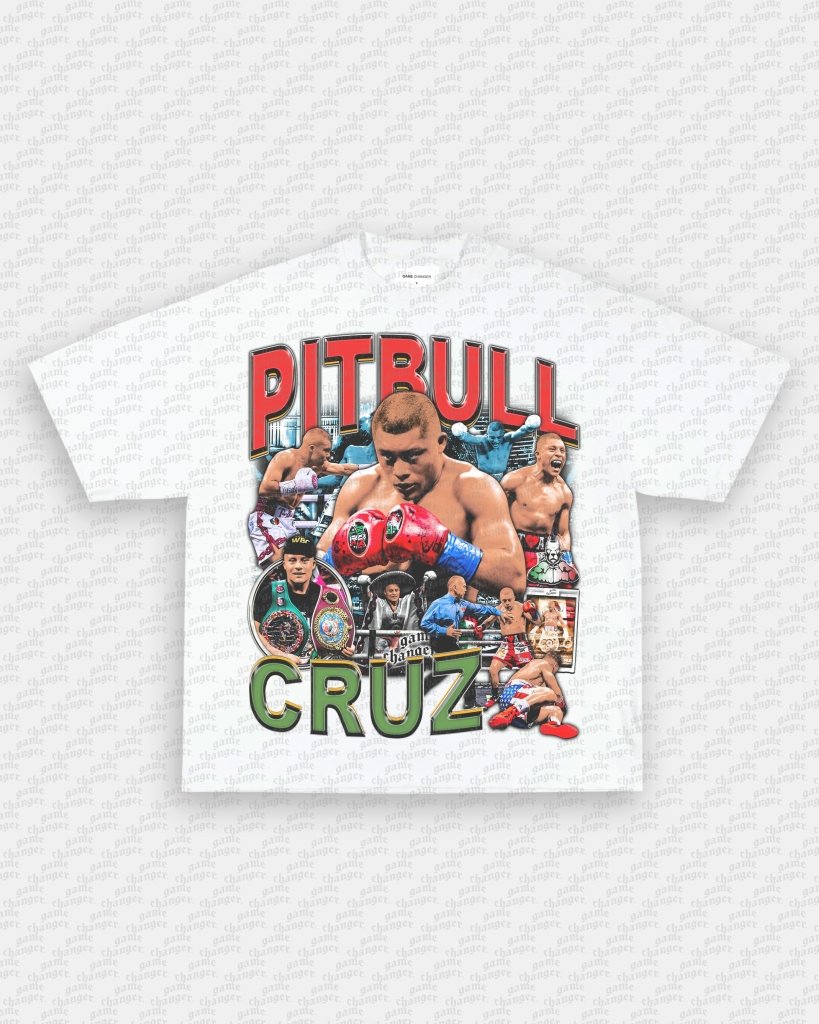 PITBULL CRUZ TEE - VIBRAS® VIBRAS - GRAPHIC TEES - GAME CHANGERS