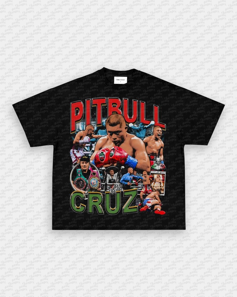 PITBULL CRUZ TEE - VIBRAS® VIBRAS - GRAPHIC TEES - GAME CHANGERS