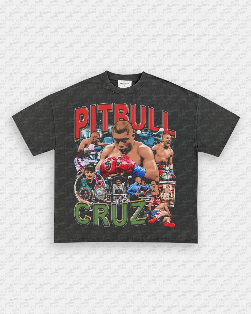 PITBULL CRUZ TEE - VIBRAS® VIBRAS - GRAPHIC TEES - GAME CHANGERS