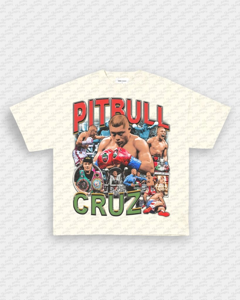 PITBULL CRUZ TEE - VIBRAS® VIBRAS - GRAPHIC TEES - GAME CHANGERS