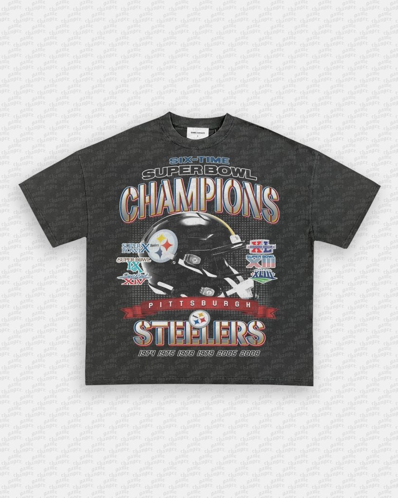 PITTSBURGH STEELERS TEE - VIBRAS® VIBRAS - GRAPHIC TEES - GAME CHANGERS