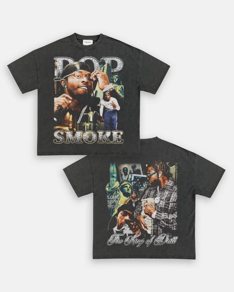 POP SMOKE V3 TEE - [DS] - VIBRAS® VIBRAS - GRAPHIC TEES - GAME CHANGERS