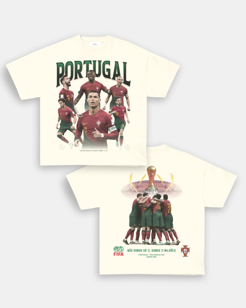 PORTUGAL WORLD CUP TEE - [DS] - VIBRAS® VIBRAS - GRAPHIC TEES - GAME CHANGERS