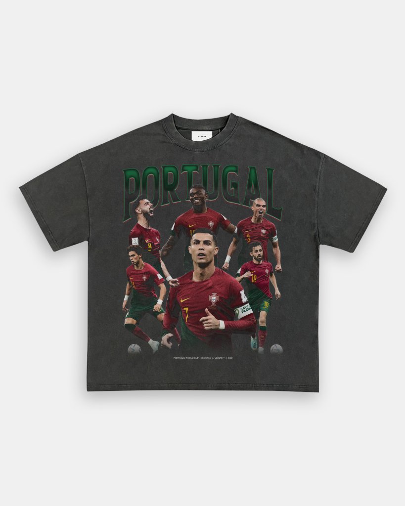 PORTUGAL WORLD CUP TEE - [FRONT PRINT ONLY] - VIBRAS® VIBRAS - GRAPHIC TEES - GAME CHANGERS