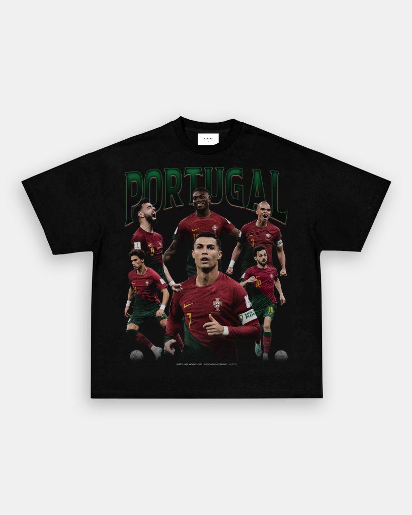 PORTUGAL WORLD CUP TEE - [FRONT PRINT ONLY] - VIBRAS® VIBRAS - GRAPHIC TEES - GAME CHANGERS