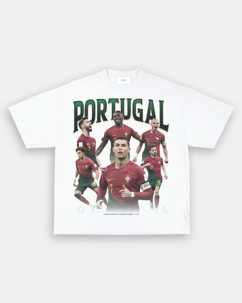 PORTUGAL WORLD CUP TEE - [FRONT PRINT ONLY] - VIBRAS® VIBRAS - GRAPHIC TEES - GAME CHANGERS