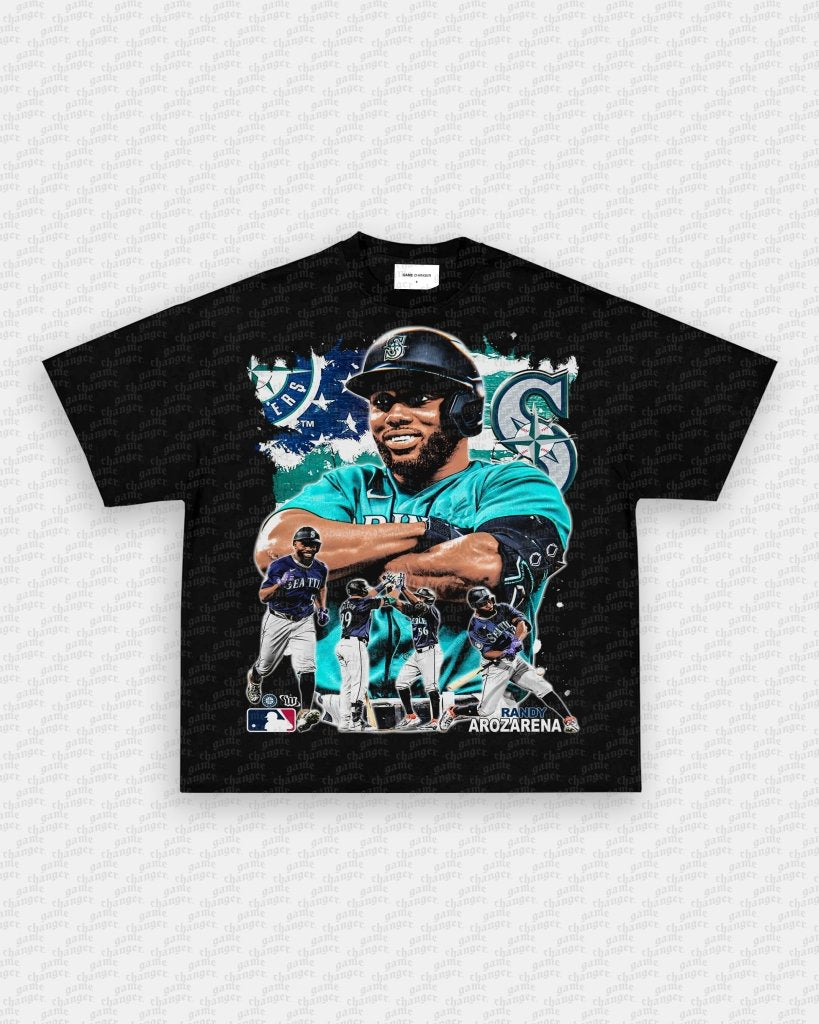 RANDY AROZARENA - MARINERS TEE - VIBRAS® VIBRAS - GRAPHIC TEES - GAME CHANGERS