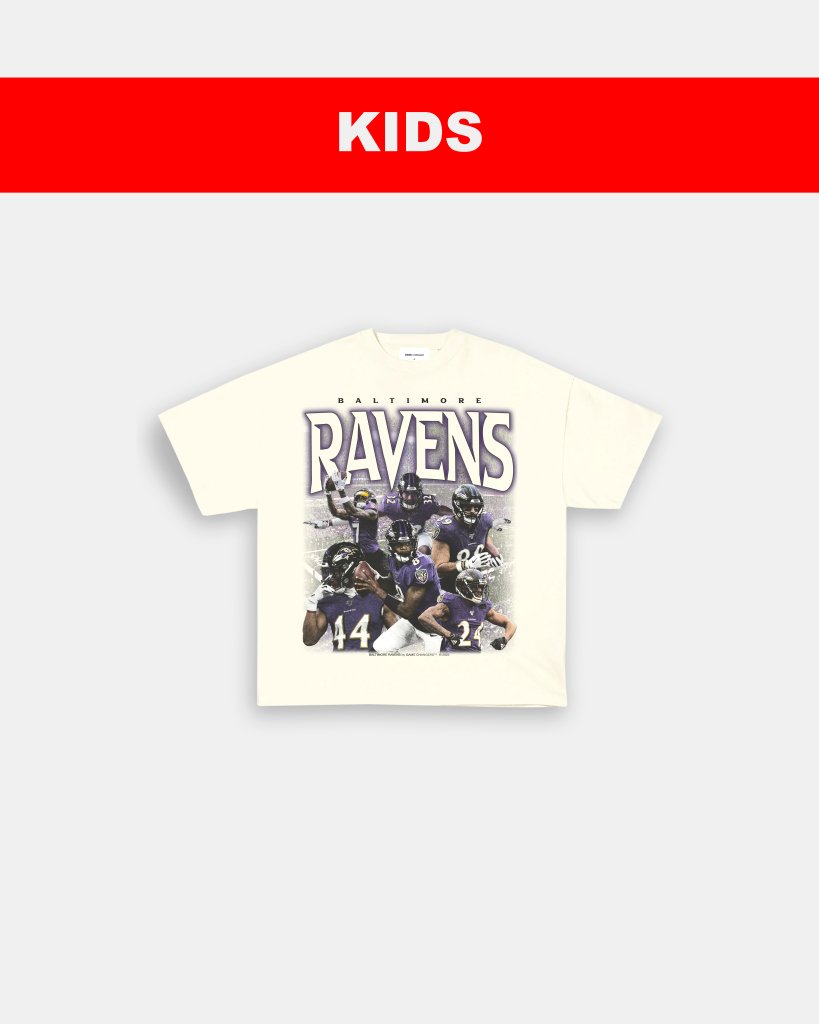 RAVENS - KIDS TEE - VIBRAS® VIBRAS - GRAPHIC TEES - GAME CHANGERS