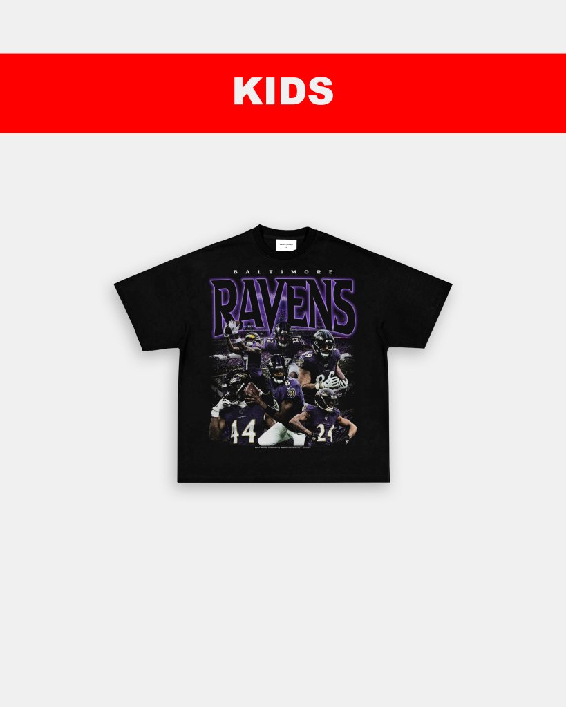 RAVENS - KIDS TEE - VIBRAS® VIBRAS - GRAPHIC TEES - GAME CHANGERS