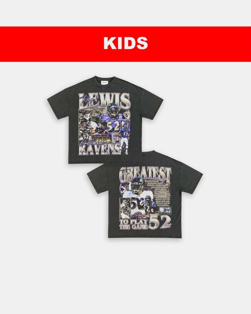 RAY LEWIS - KIDS TEE [DS] - VIBRAS® VIBRAS - GRAPHIC TEES - GAME CHANGERS