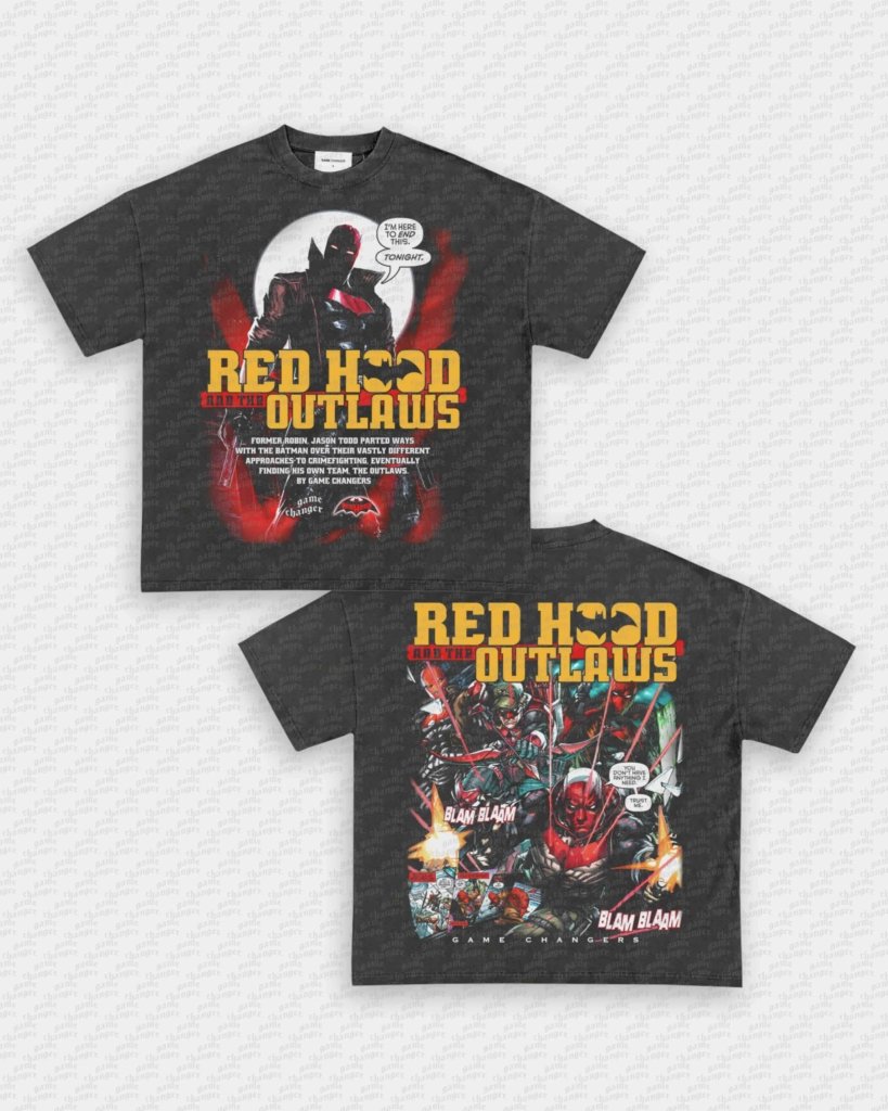 RED HOOD TEE - [DS] - VIBRAS® VIBRAS - GRAPHIC TEES - GAME CHANGERS