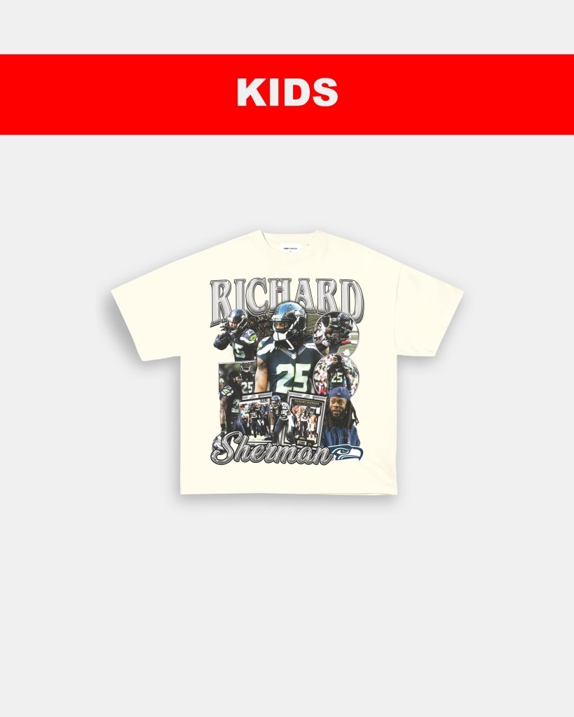 RICHARD SHERMAN - KIDS TEE - VIBRAS® VIBRAS - GRAPHIC TEES - GAME CHANGERS