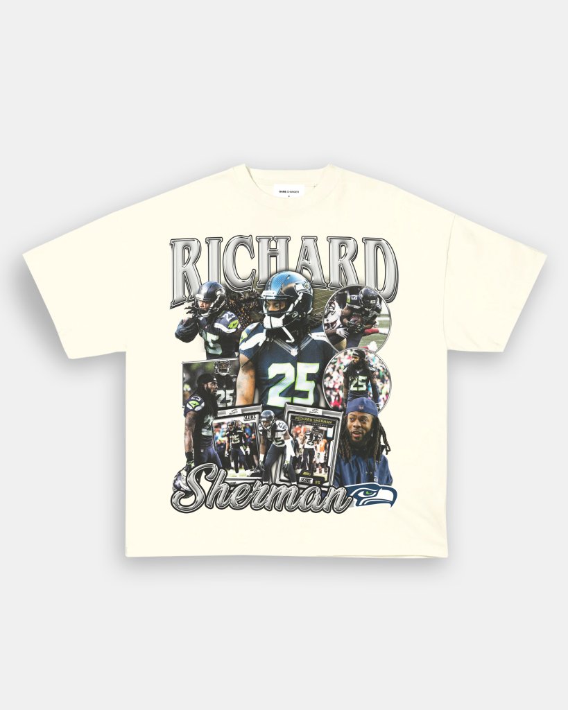 RICHARD SHERMAN TEE - VIBRAS® VIBRAS - GRAPHIC TEES - GAME CHANGERS