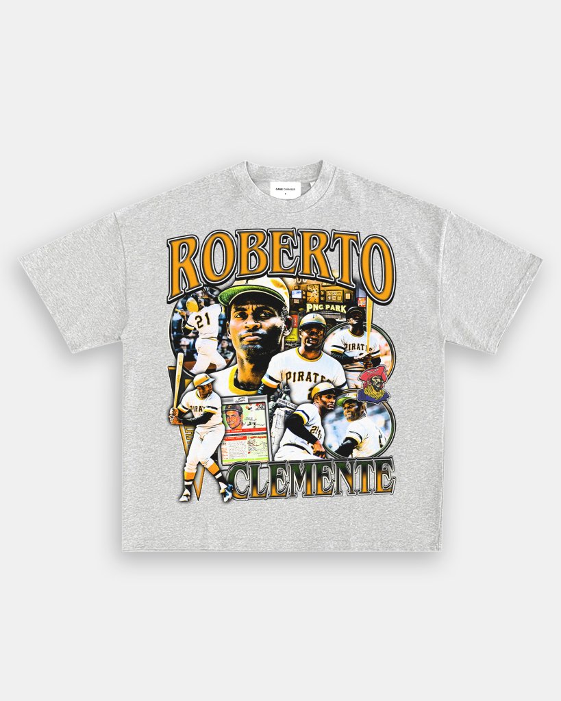 ROBERTO CLEMENTE TEE - VIBRAS® VIBRAS - GRAPHIC TEES - GAME CHANGERS