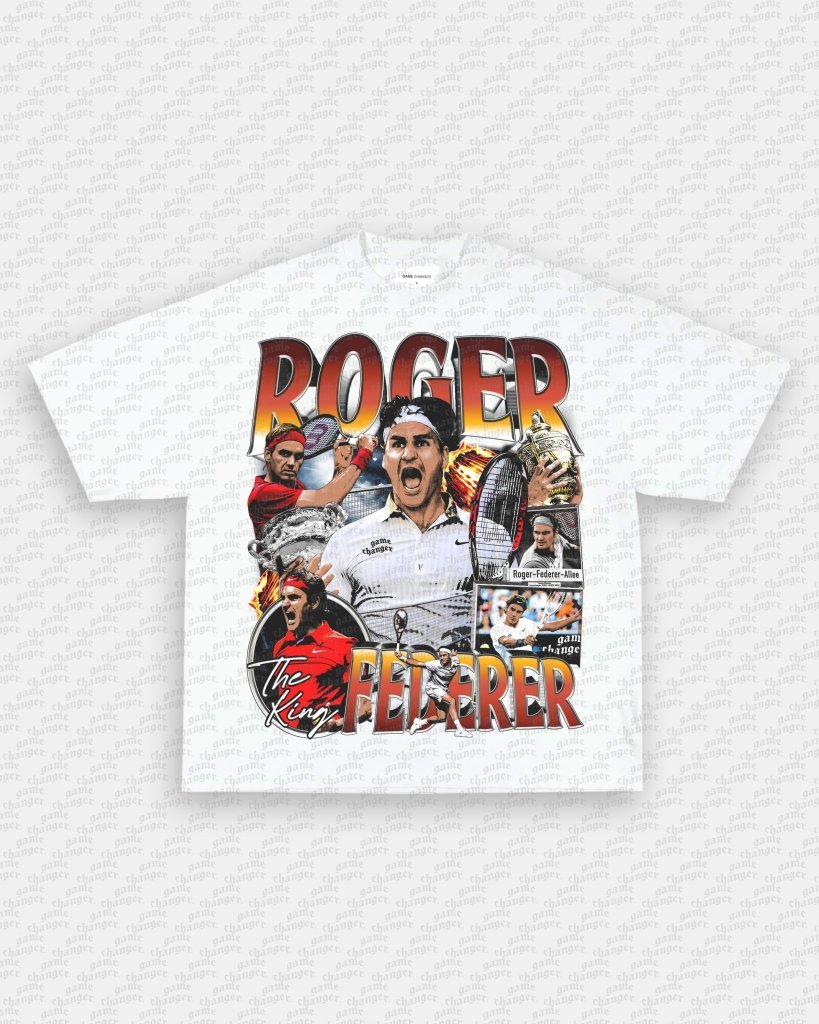 ROGER FEDERER TEE - VIBRAS® VIBRAS - GRAPHIC TEES - GAME CHANGERS