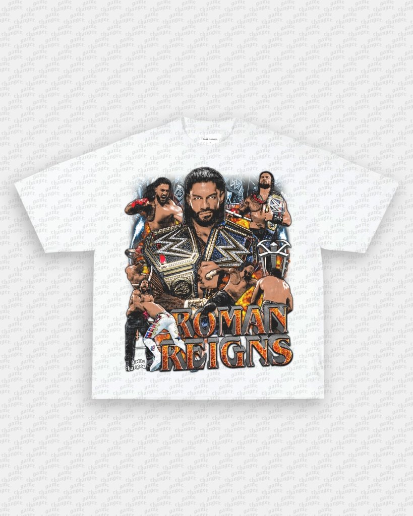 ROMAN REIGNS V4 TEE - VIBRAS® VIBRAS - GRAPHIC TEES - GAME CHANGERS