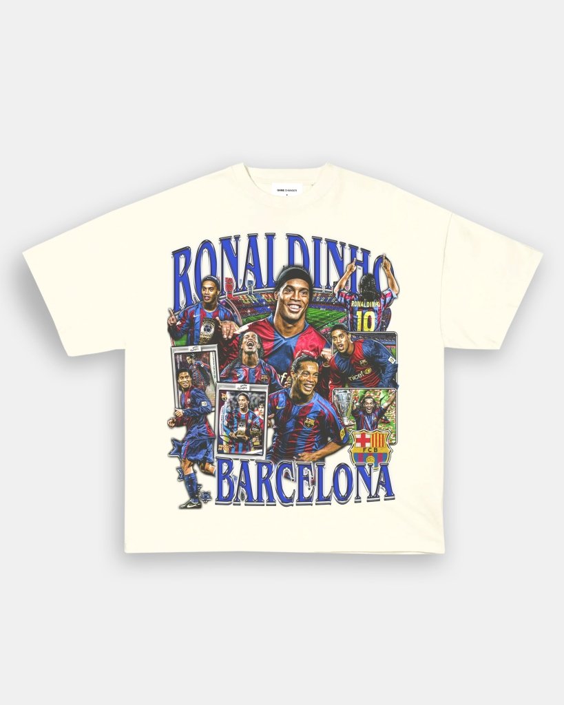 RONALDINHO - FCB TEE - VIBRAS® VIBRAS - GRAPHIC TEES - GAME CHANGERS