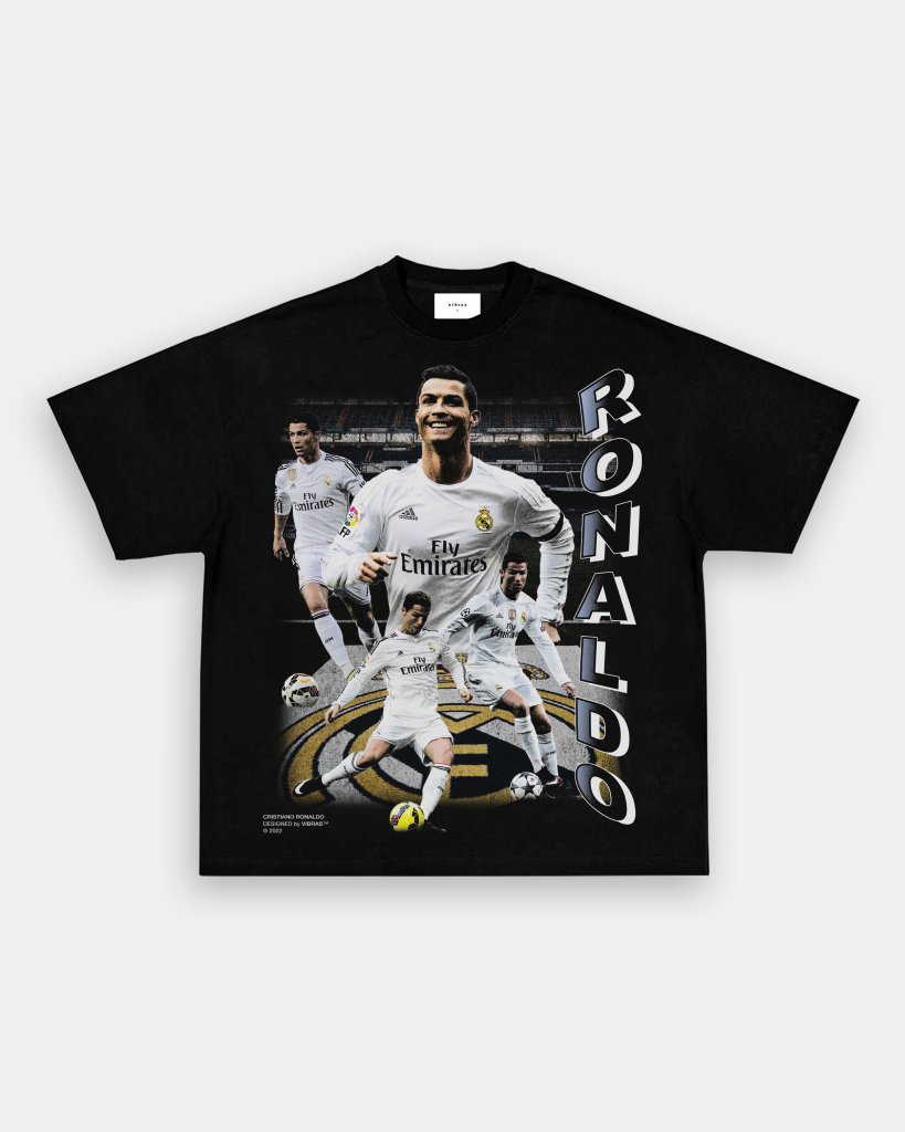 RONALDO TEE - [FRONT PRINT ONLY] - VIBRAS® VIBRAS - GRAPHIC TEES - GAME CHANGERS