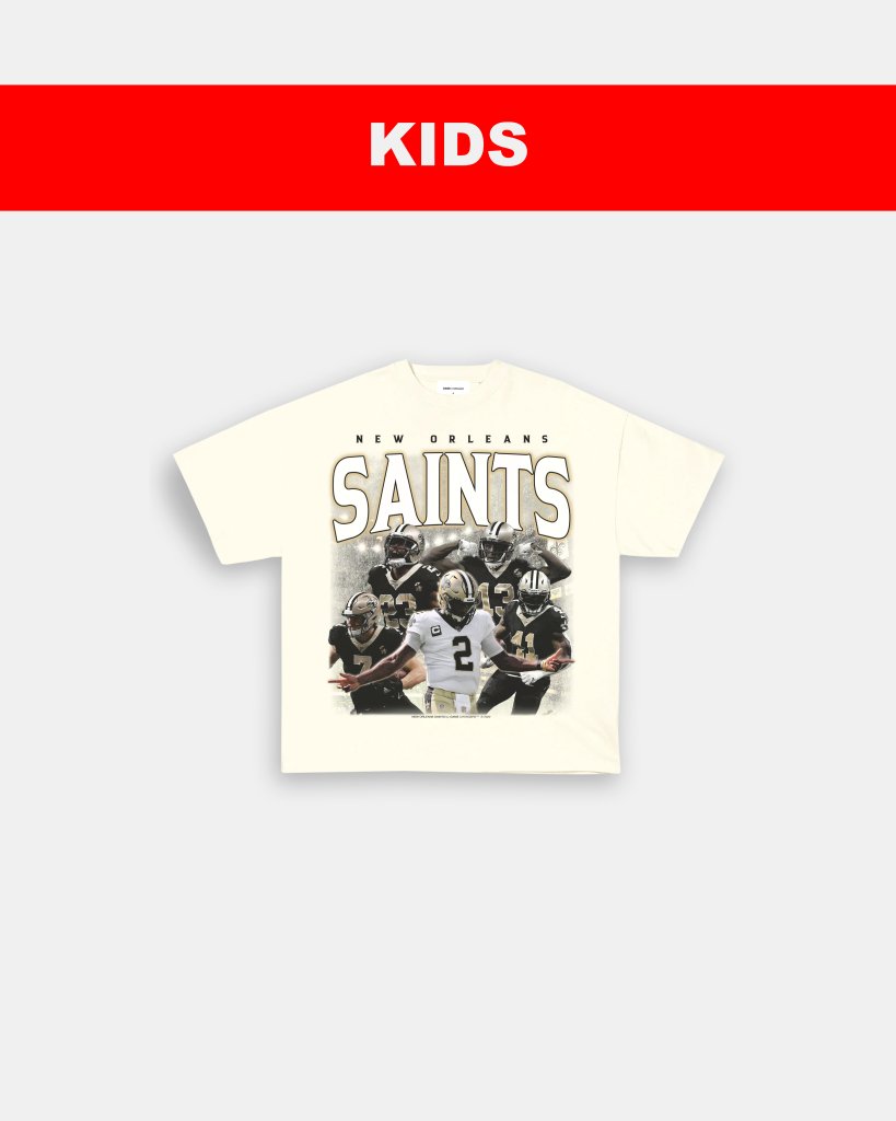 SAINTS - KIDS TEE - VIBRAS® VIBRAS - GRAPHIC TEES - GAME CHANGERS