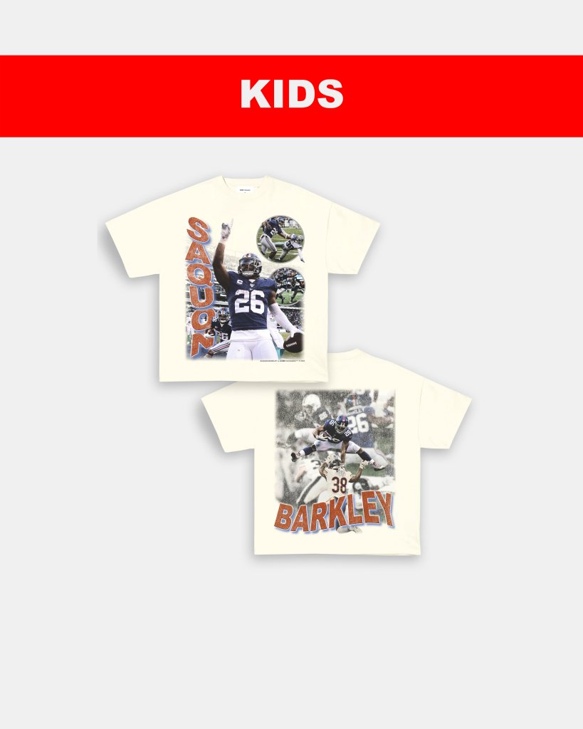 SAQUON - KIDS TEE [DS] - VIBRAS® VIBRAS - GRAPHIC TEES - GAME CHANGERS