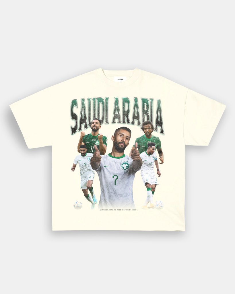 SAUDI ARABIA WORLD CUP TEE - VIBRAS® VIBRAS - GRAPHIC TEES - GAME CHANGERS