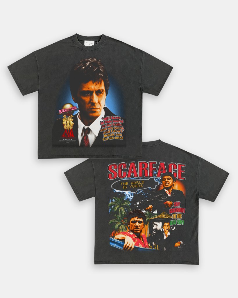 SCARFACE TEE - [DS] - VIBRAS® VIBRAS - GRAPHIC TEES - GAME CHANGERS