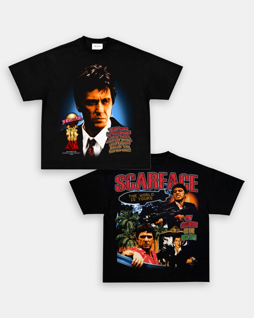 SCARFACE TEE - [DS] - VIBRAS® VIBRAS - GRAPHIC TEES - GAME CHANGERS