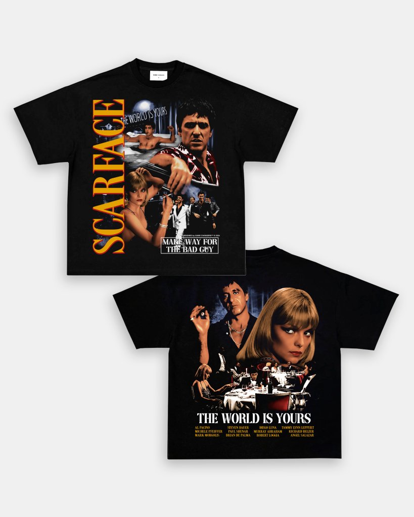 SCARFACE V3 TEE - [DS] - VIBRAS® VIBRAS - GRAPHIC TEES - GAME CHANGERS