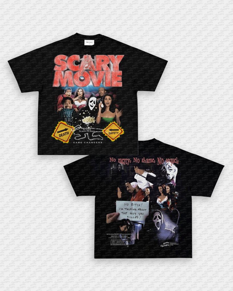 SCARY MOVIE TEE - [DS] - VIBRAS® VIBRAS - GRAPHIC TEES - GAME CHANGERS