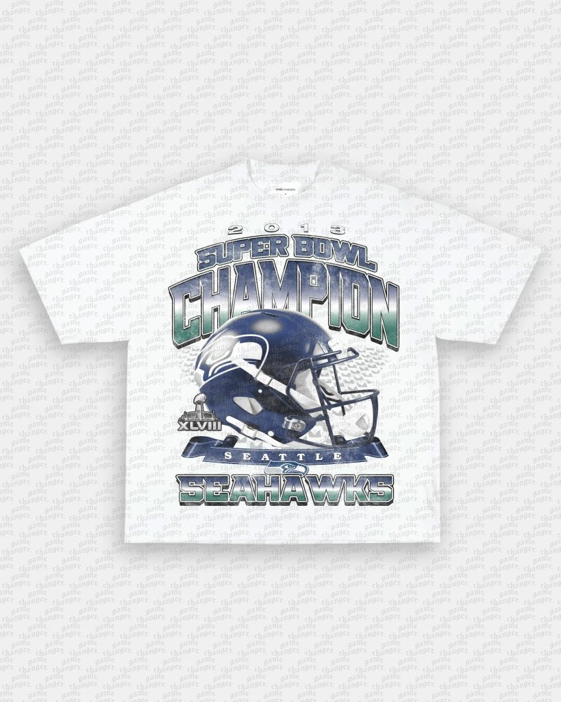 SEATTLE SEAHAWKS TEE - VIBRAS® VIBRAS - GRAPHIC TEES - GAME CHANGERS