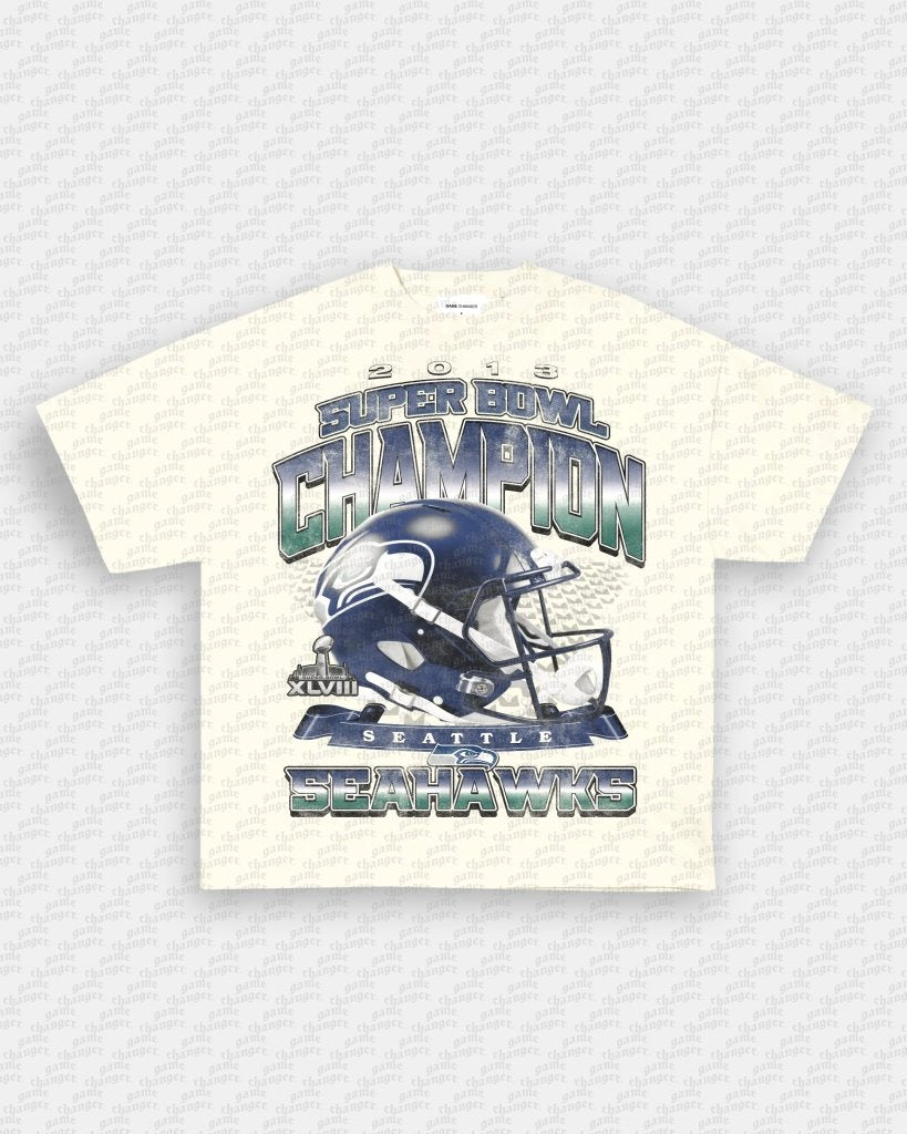 SEATTLE SEAHAWKS TEE - VIBRAS® VIBRAS - GRAPHIC TEES - GAME CHANGERS