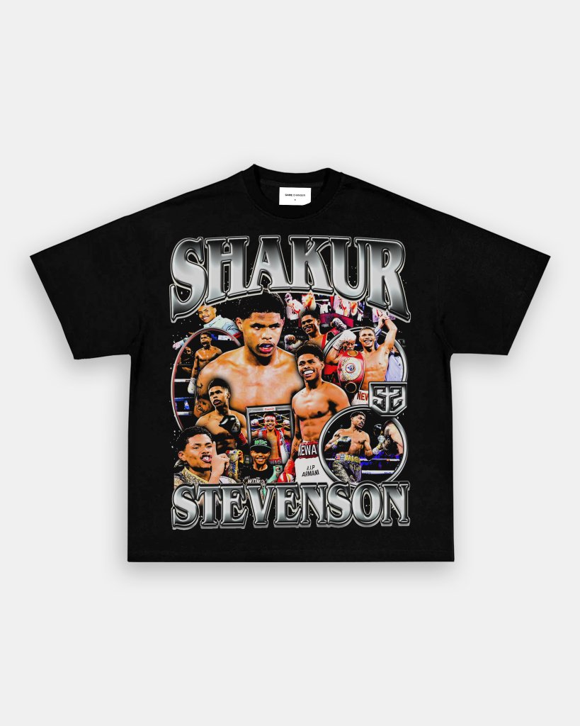 SHAKUR STEVENSON TEE - VIBRAS® VIBRAS - GRAPHIC TEES - GAME CHANGERS