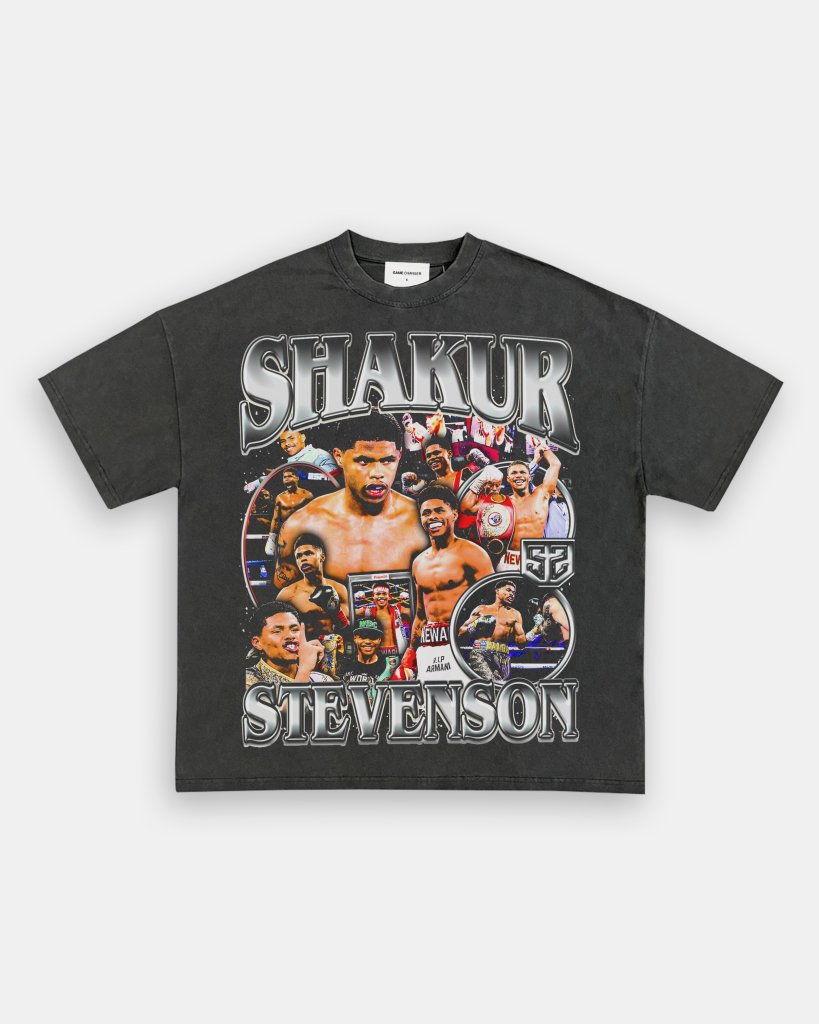 SHAKUR STEVENSON TEE - VIBRAS® VIBRAS - GRAPHIC TEES - GAME CHANGERS