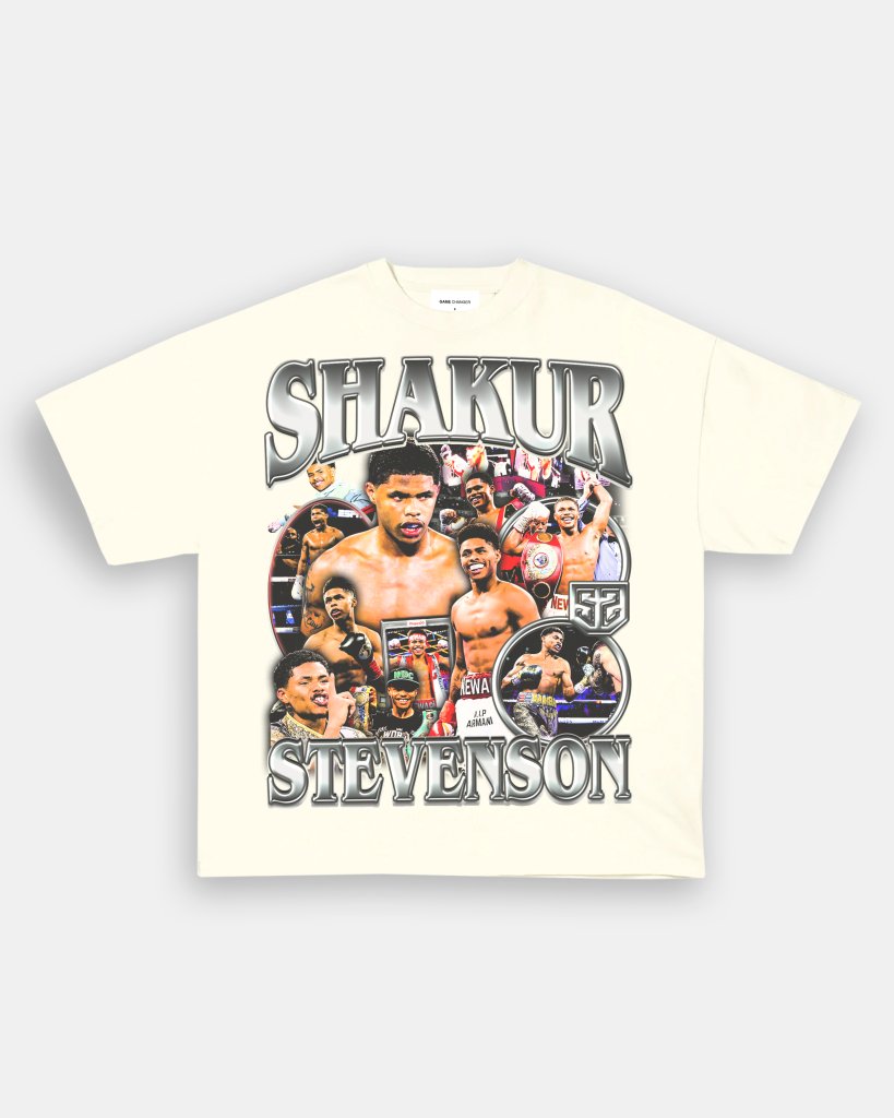 SHAKUR STEVENSON TEE - VIBRAS® VIBRAS - GRAPHIC TEES - GAME CHANGERS