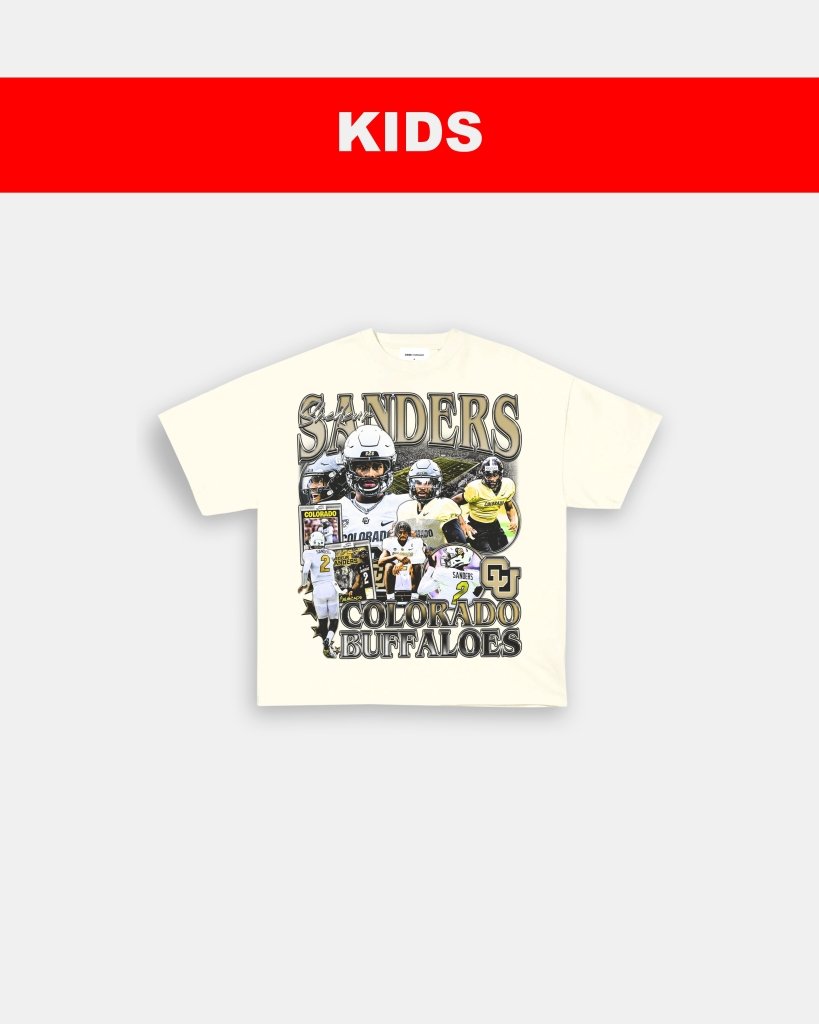 SHEDEUR SANDERS - KIDS TEE - VIBRAS® VIBRAS - GRAPHIC TEES - GAME CHANGERS