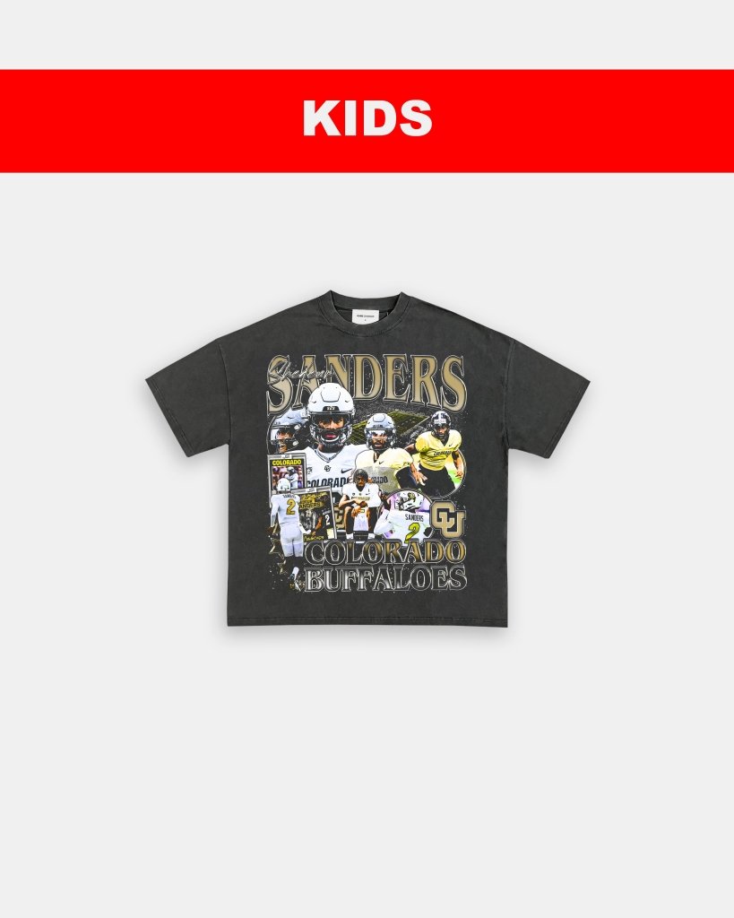 SHEDEUR SANDERS - KIDS TEE - VIBRAS® VIBRAS - GRAPHIC TEES - GAME CHANGERS