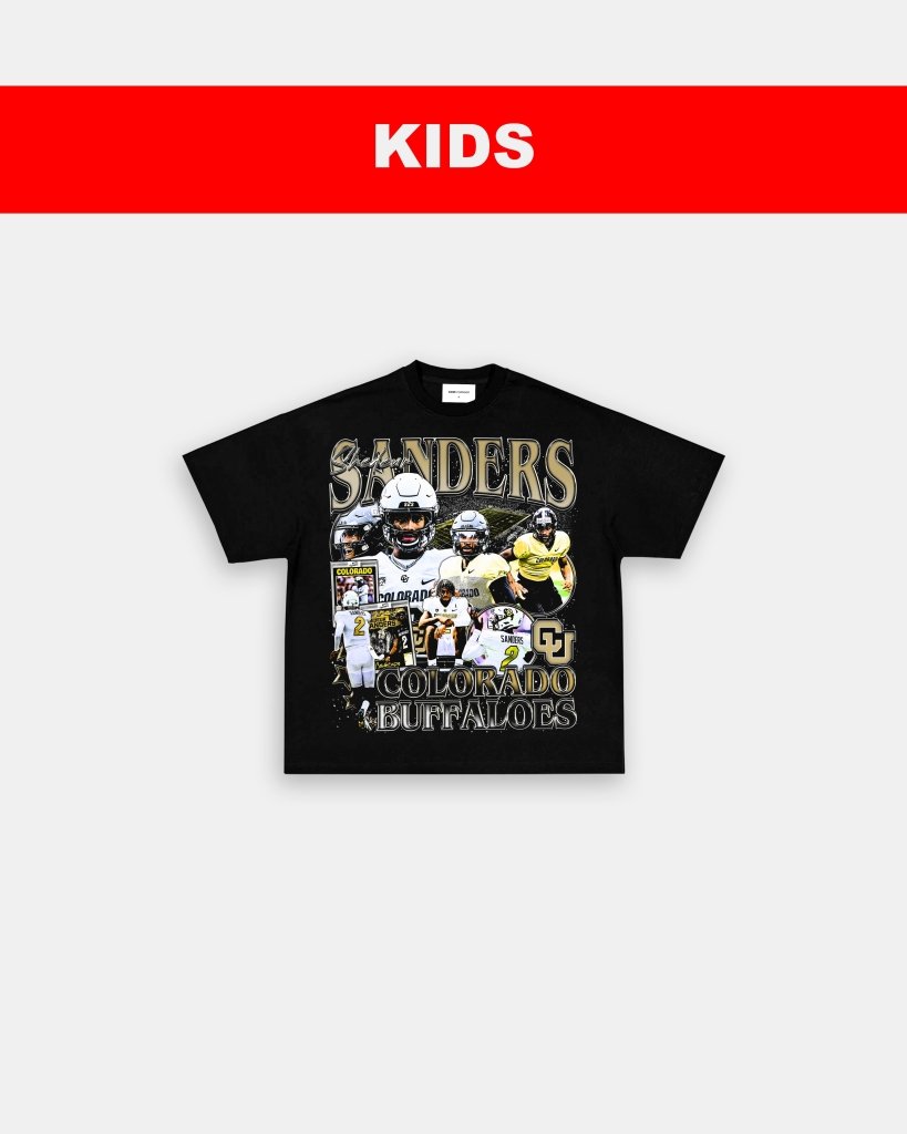 SHEDEUR SANDERS - KIDS TEE - VIBRAS® VIBRAS - GRAPHIC TEES - GAME CHANGERS