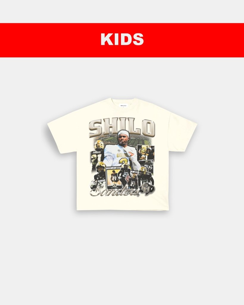 SHILO SANDERS - KIDS TEE - VIBRAS® VIBRAS - GRAPHIC TEES - GAME CHANGERS