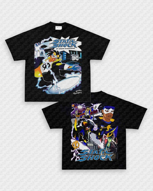 STATIC SHOCK TEE - [DS] - VIBRAS® VIBRAS - GRAPHIC TEES - GAME CHANGERS