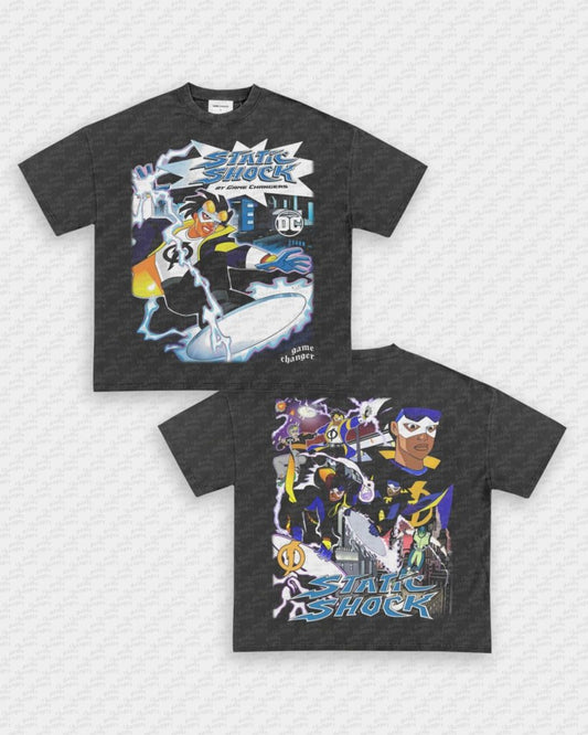 STATIC SHOCK TEE - [DS] - VIBRAS® VIBRAS - GRAPHIC TEES - GAME CHANGERS