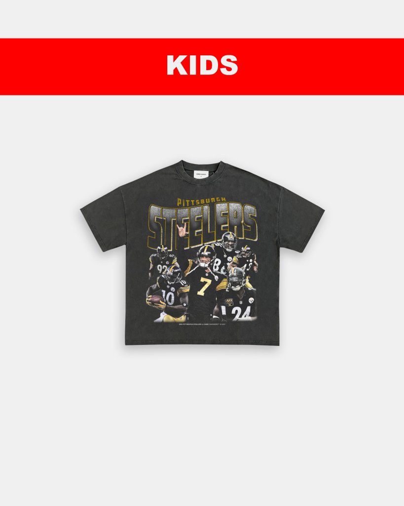 STEELERS - KIDS TEE - VIBRAS® VIBRAS - GRAPHIC TEES - GAME CHANGERS