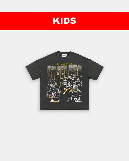 STEELERS - KIDS TEE - VIBRAS® VIBRAS - GRAPHIC TEES - GAME CHANGERS