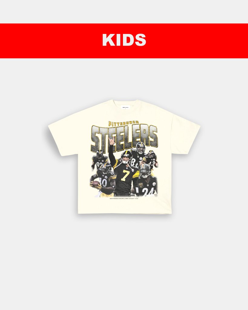 STEELERS - KIDS TEE - VIBRAS® VIBRAS - GRAPHIC TEES - GAME CHANGERS