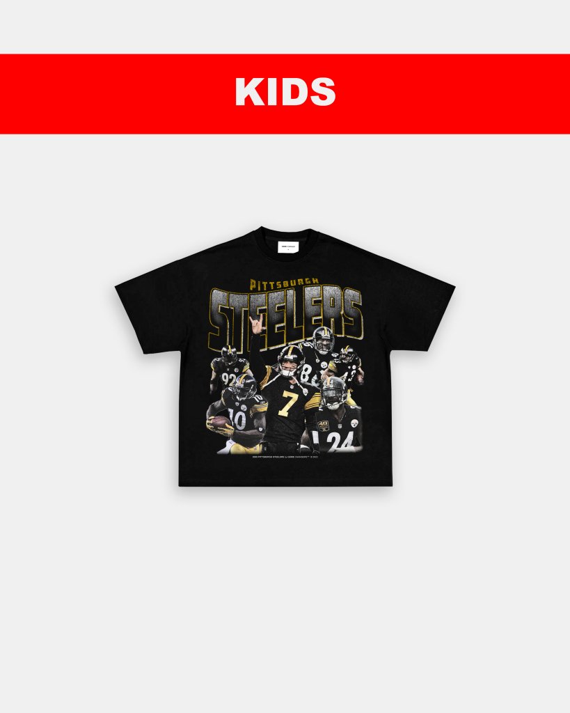 STEELERS - KIDS TEE - VIBRAS® VIBRAS - GRAPHIC TEES - GAME CHANGERS