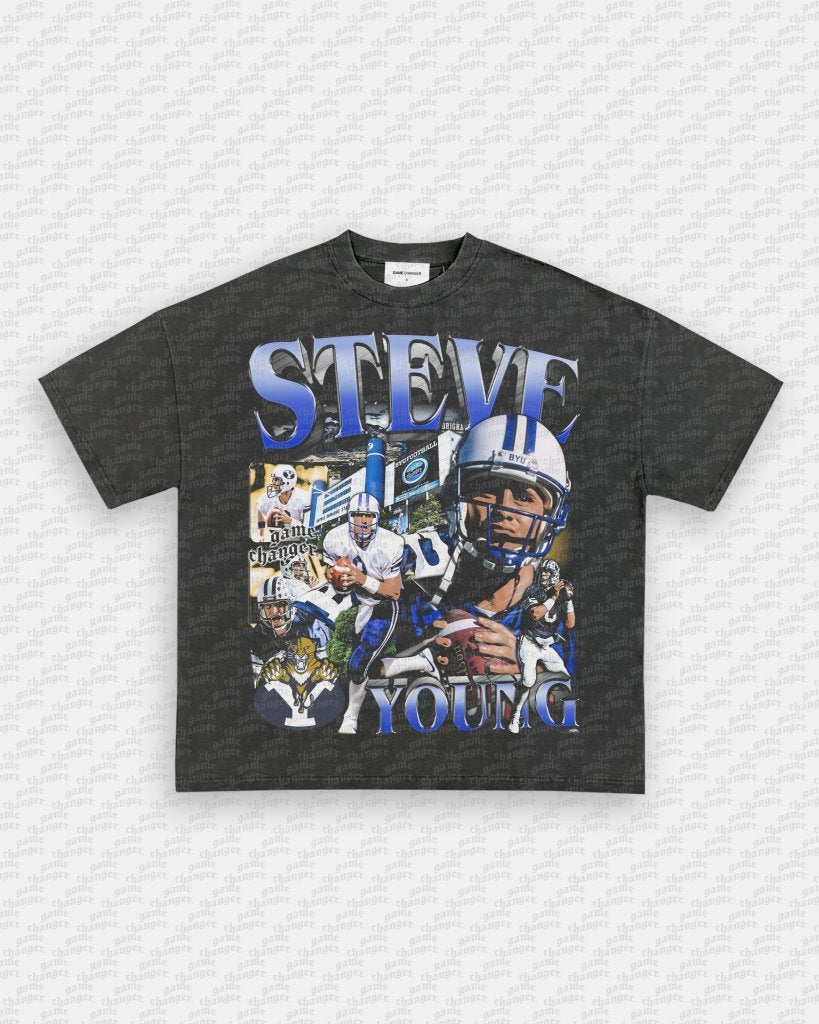 STEVE YOUNG TEE - VIBRAS® VIBRAS - GRAPHIC TEES - GAME CHANGERS