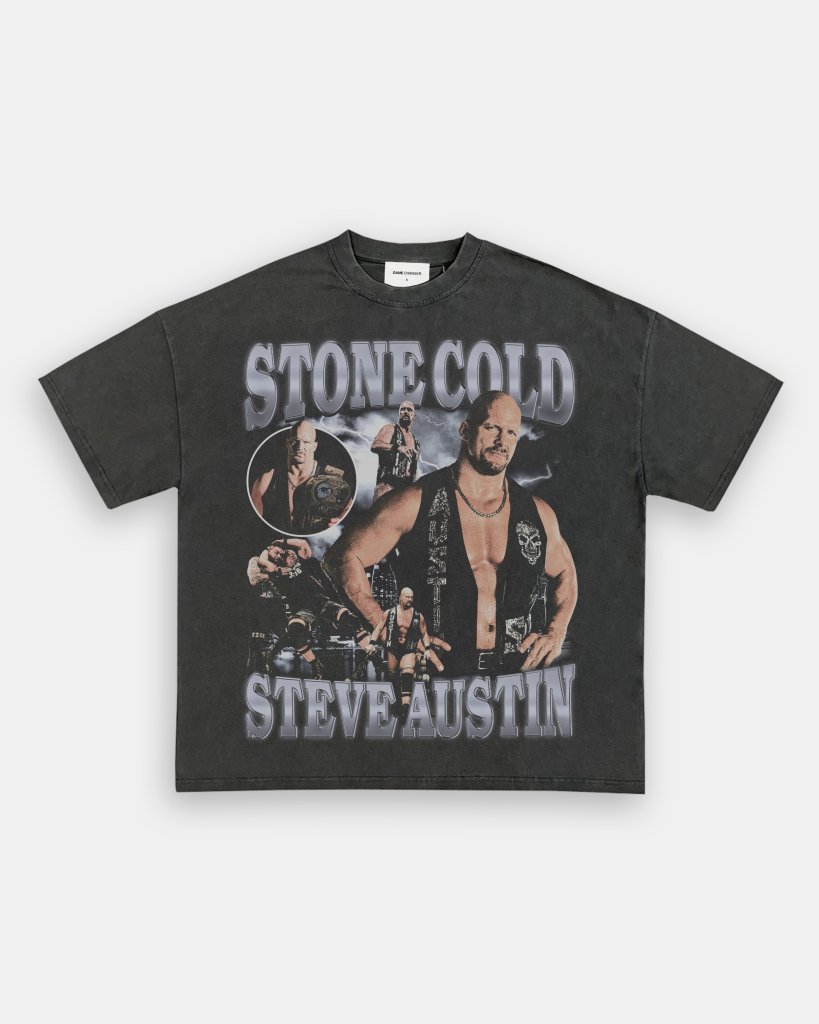 STONE COLD STEVE AUSTIN V2 TEE - VIBRAS® VIBRAS - GRAPHIC TEES - GAME CHANGERS