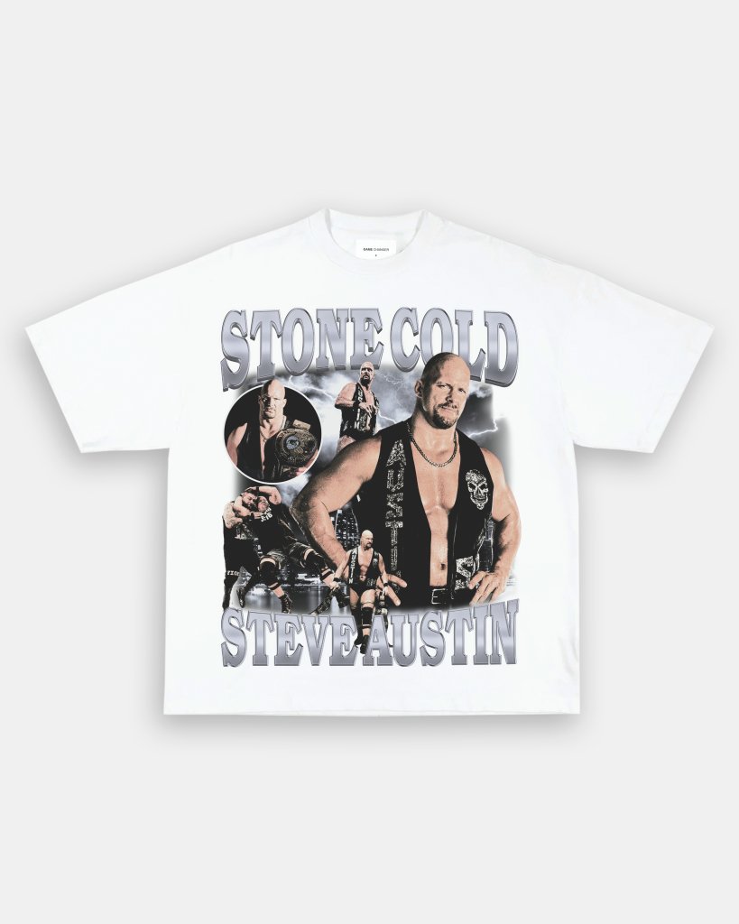 STONE COLD STEVE AUSTIN V2 TEE - VIBRAS® VIBRAS - GRAPHIC TEES - GAME CHANGERS