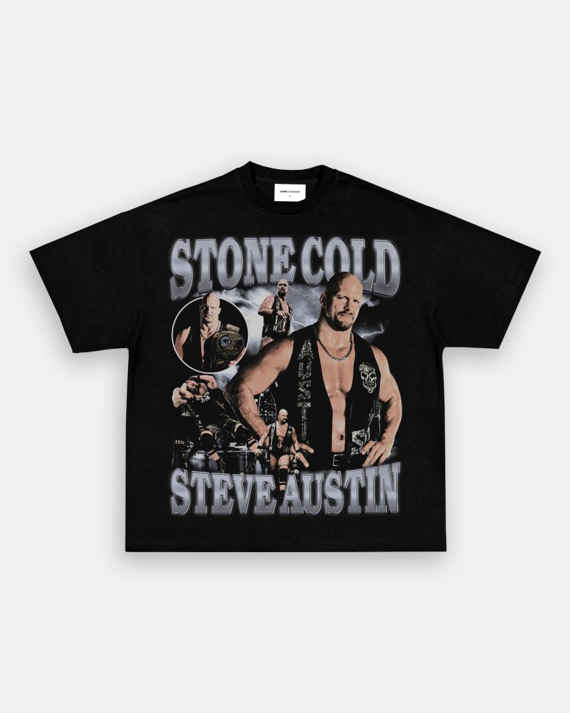 STONE COLD STEVE AUSTIN V2 TEE - VIBRAS® VIBRAS - GRAPHIC TEES - GAME CHANGERS