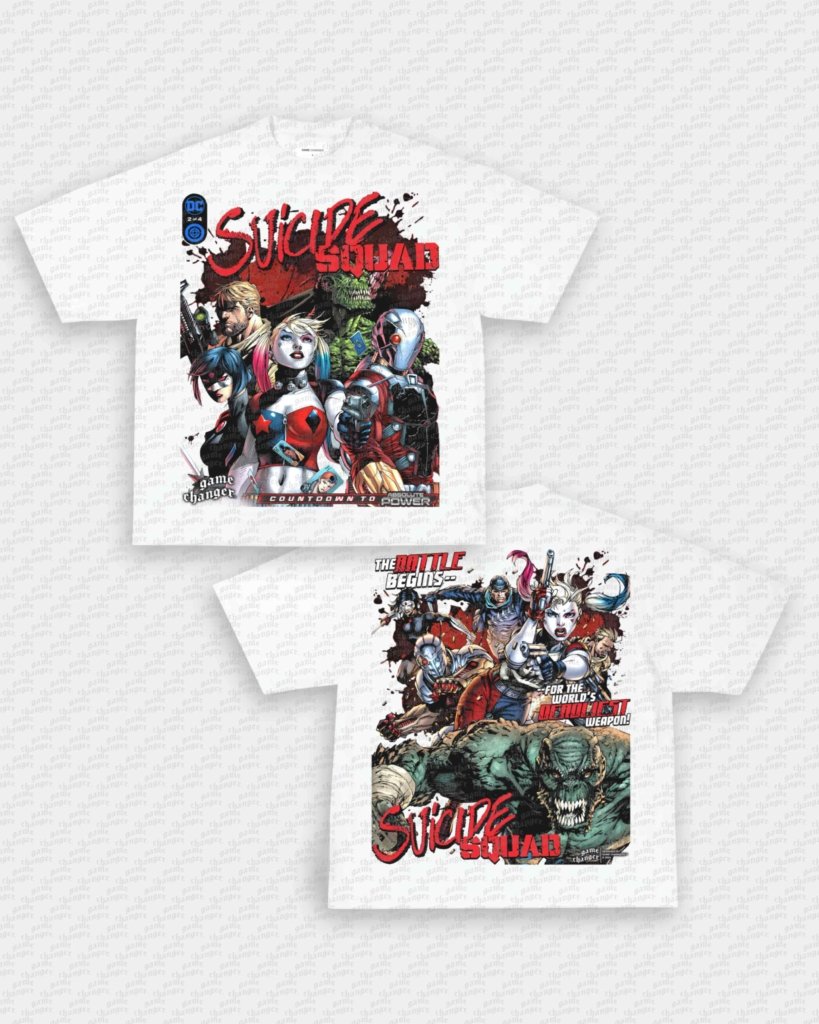 SUICIDE SQUAD TEE - [DS] - VIBRAS® VIBRAS - GRAPHIC TEES - GAME CHANGERS